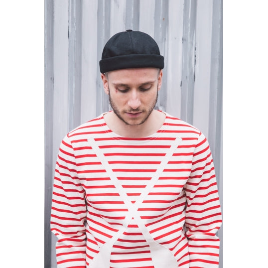 Béton Ciré Miki Black Fischermütze