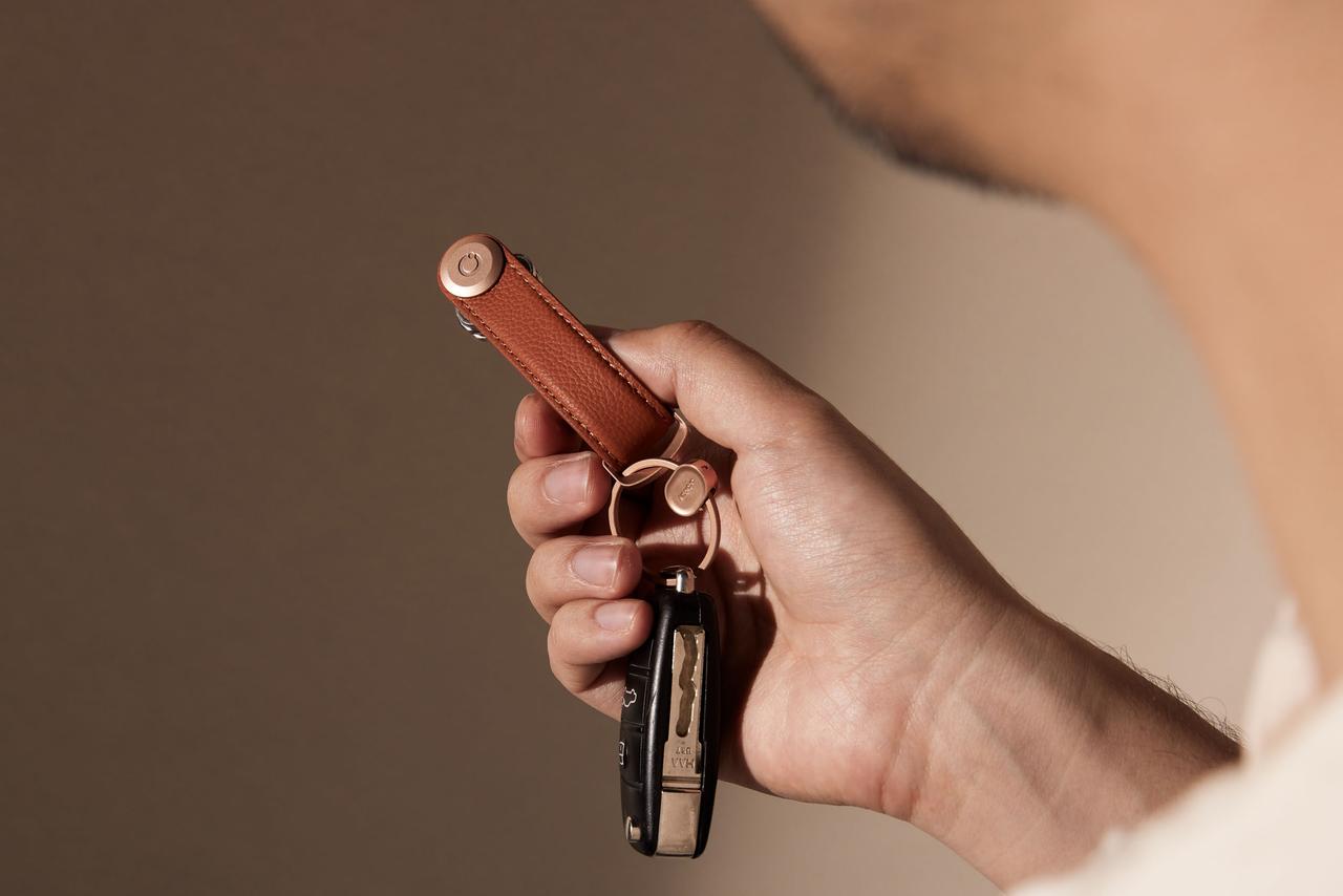 Orbitkey Key Organiser Pebbled Leather