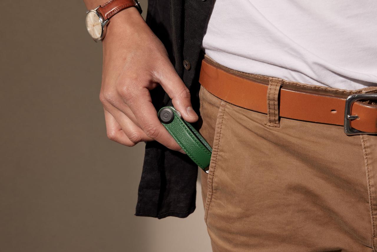 Orbitkey Key Organiser Pebbled Leather