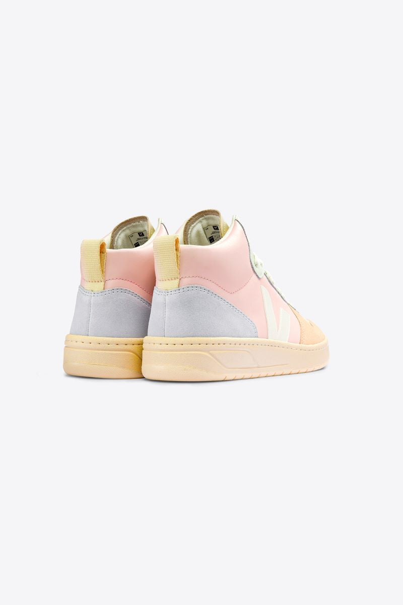 Veja V-15 Leather Petale White Multico