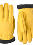 Hestra Deerskin Primaloft Rib Natural Yellow