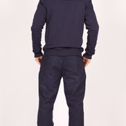 Bowler Sweatjacke Navy Fishbone