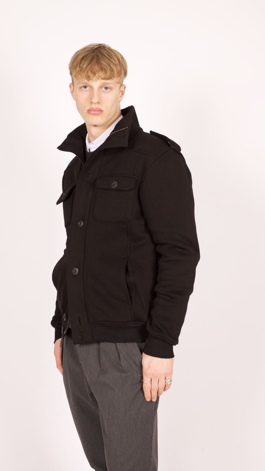 Bowler Berlin Sweatjacke Black
