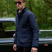 Bowler Norfolk Jacke Navy