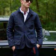 Bowler Norfolk Jacke Navy