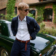 Bowler Norfolk Jacke Navy