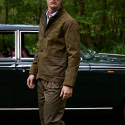 Bowler Norfolk Jacke Olive