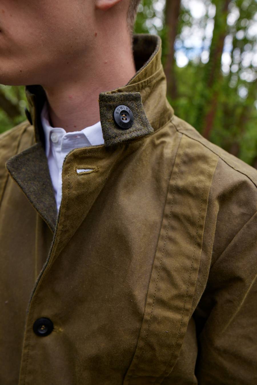 Bowler Norfolk Jacke Olive