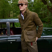 Bowler Norfolk Jacke Olive