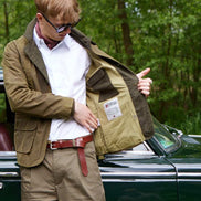 Bowler Norfolk Jacke Olive
