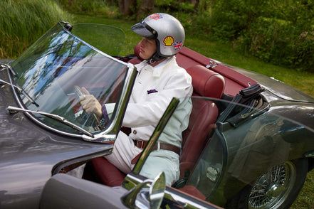 Bowler Berlin Overall "Le Mans" off white (limited 7 purple edition)