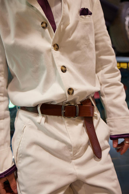 Bowler Berlin Overall "Le Mans" off white (limited 7 purple edition)