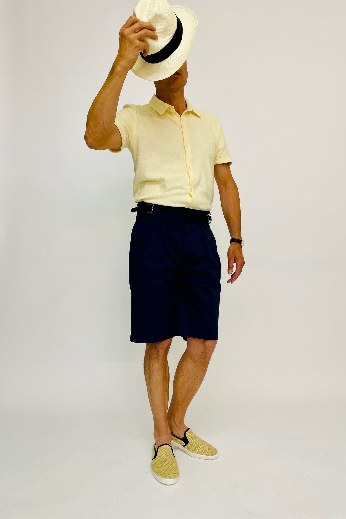 Bowler Berlin Gurkha Shorts Navy