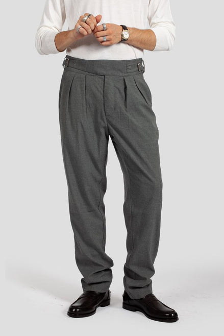 Bowler Berlin Gurkha Hose Hellgrau