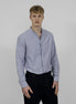Bowler Berlin Hemd "Wing" Blue White Stripes