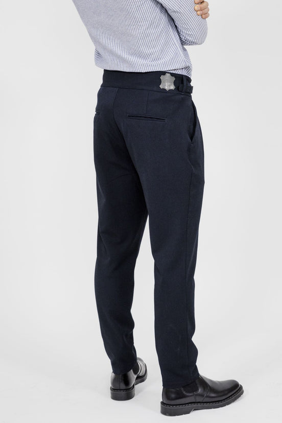 Bowler Berlin Gurkha Hose Dunkelblau