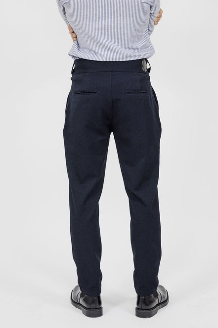 Bowler Berlin Gurkha Hose Dunkelblau