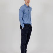 Bowler Berlin Gurkha Hose Dunkelblau