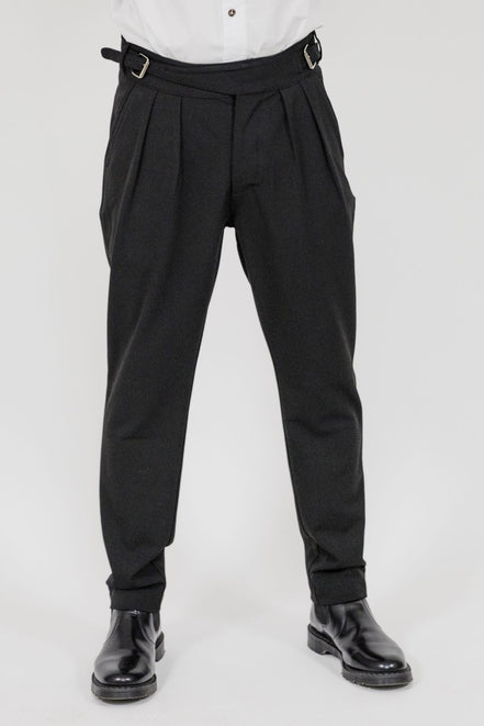 Bowler Berlin Gurkha Hose Schwarz