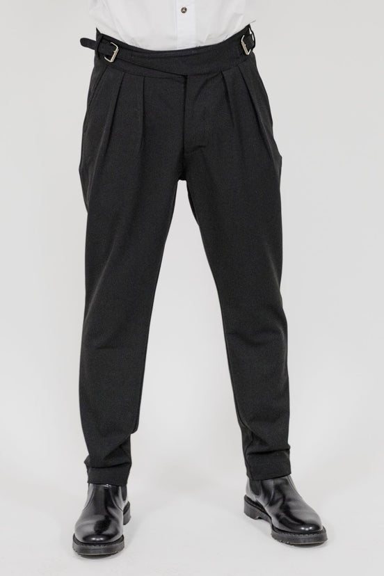Bowler Berlin Gurkha Hose Schwarz