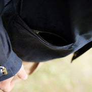 Bowler Racing Jacke mit Uhrenfenster Navy