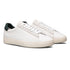 Clae Bradley White Leather Dark Forest