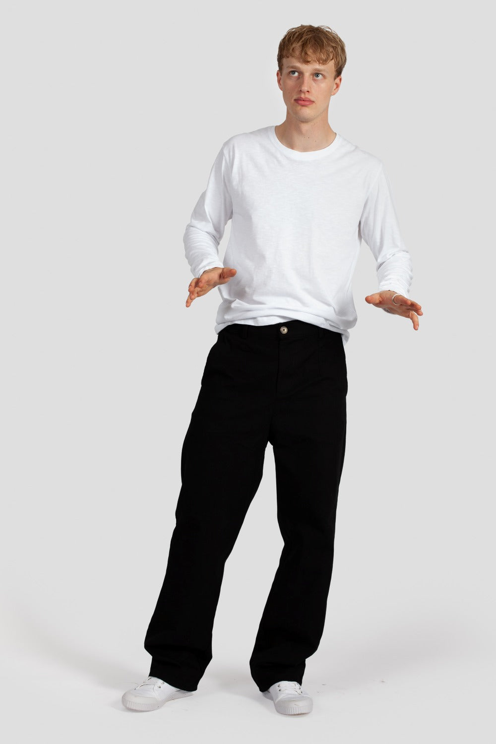 Eisdieler Chino Black (wide leg)