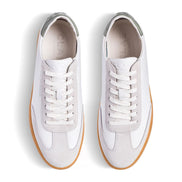 Clae Deane White Leather Tea Light Gum