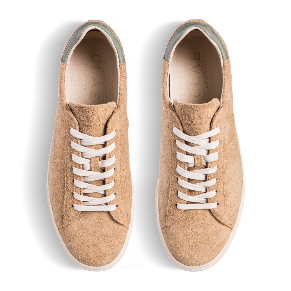 Clae Bradley Venice Starfish Suede Tea