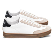 Clae Deane White Feather Grey Dark Gum