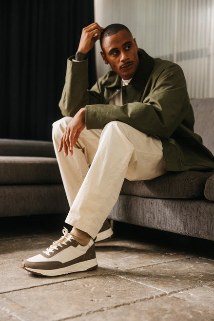Clae Owens Olive Off-White