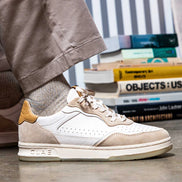 Clae Haywood Fog Leather Safari