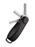 Orbitkey Key Organiser Crazy Horse Leather Obsidian Black
