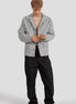 Director´s Cut "Patrick" Truckerjacket Grauweißer Denim