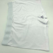Eisdieler Unterhose Boxer weiß und eisblau