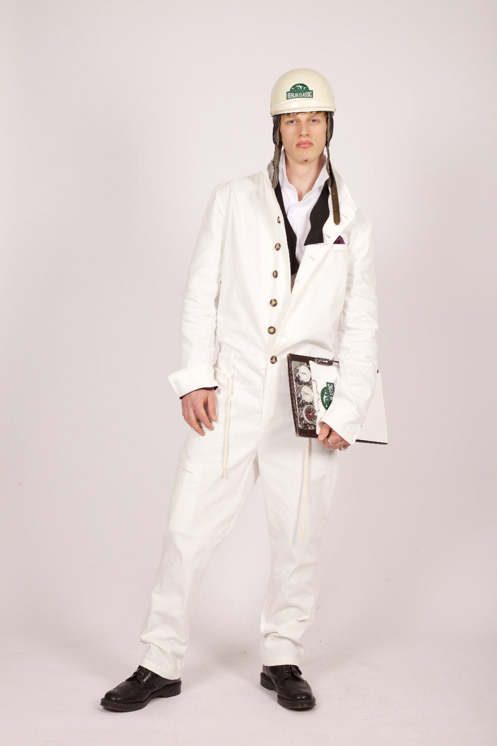 Bowler Berlin Overall "Le Mans" off white