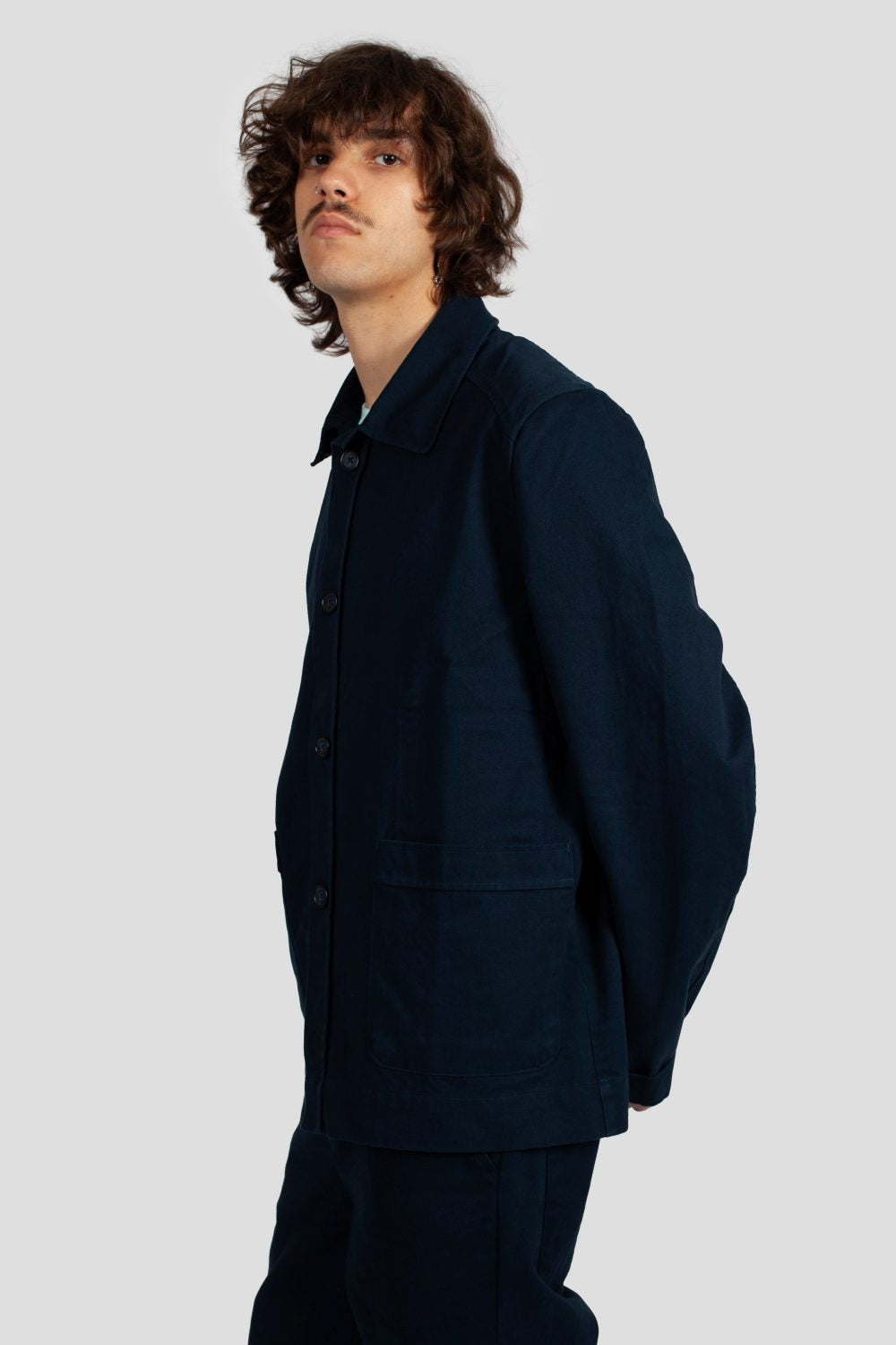 Eisdieler Park Jacket Navy (Canadien Tuxedo)