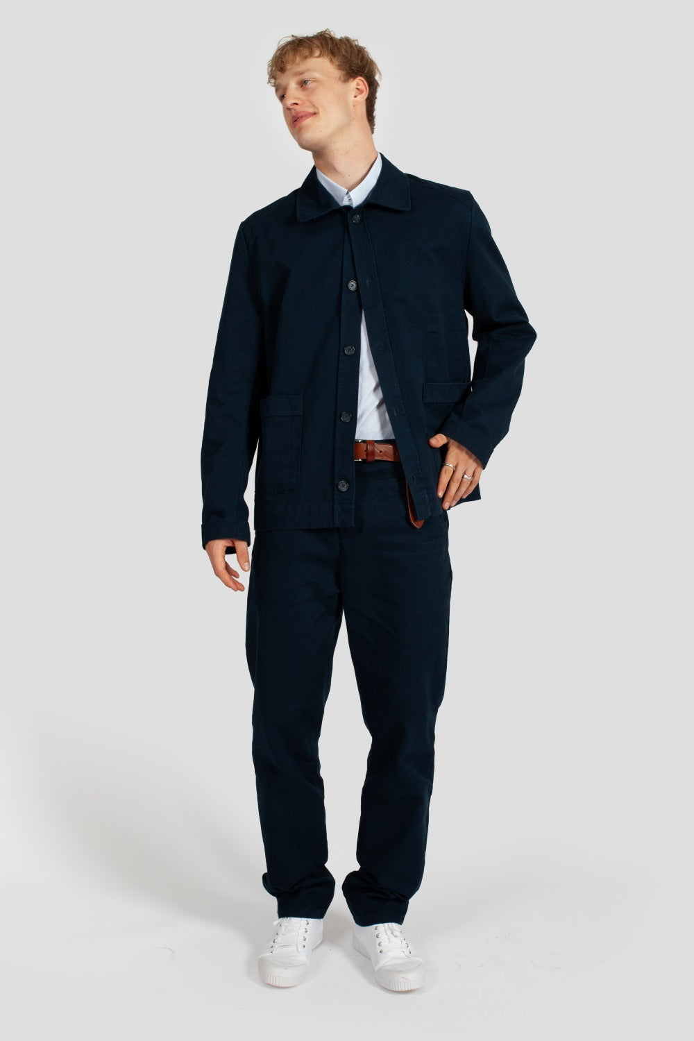 Eisdieler Park Jacket Navy (Canadien Tuxedo)