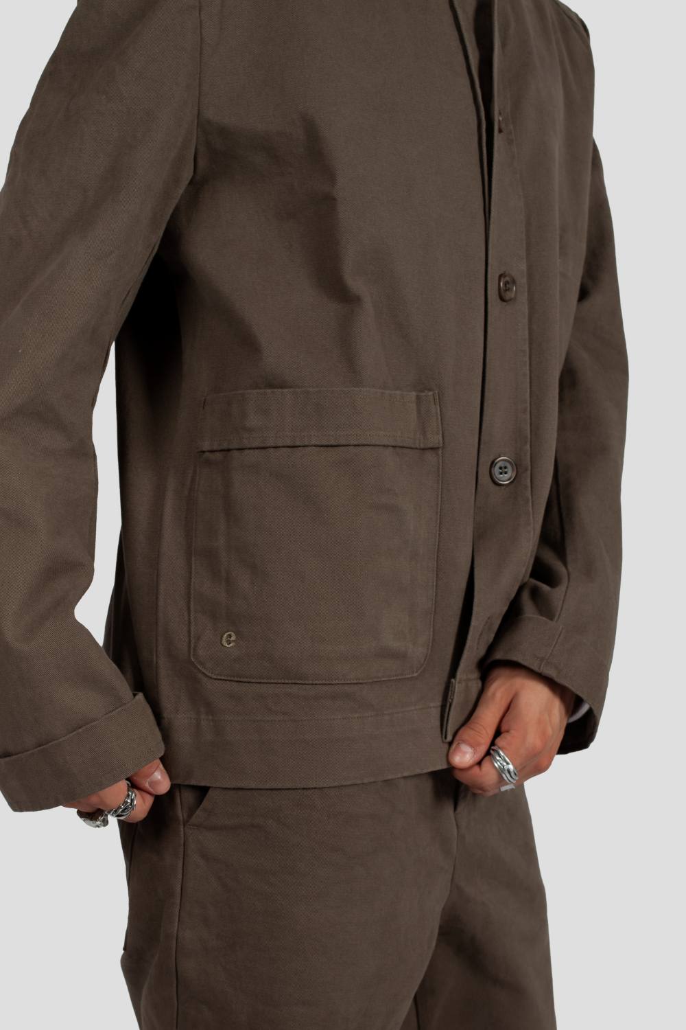 Eisdieler Park Jacket Khaki (Canadien Tuxedo)