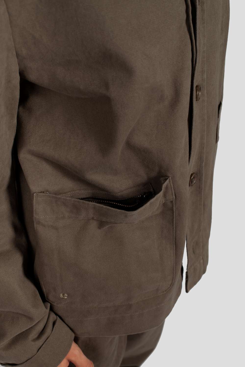 Eisdieler Park Jacket Khaki (Canadien Tuxedo)