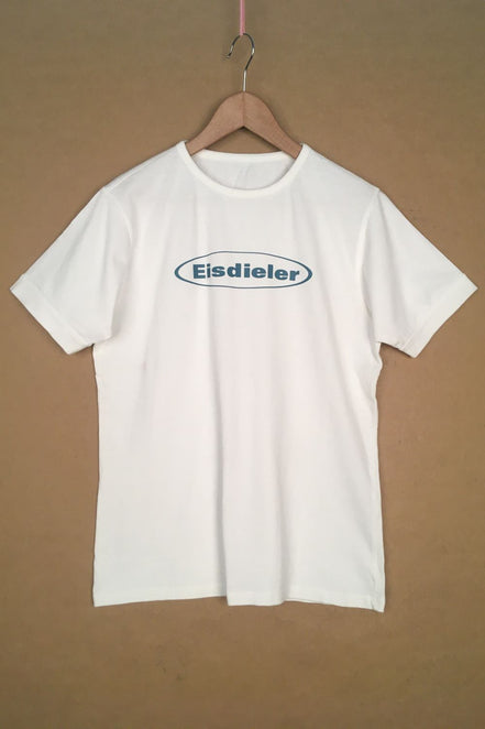Eisdieler T-Shirt "The Original" White Blue Print