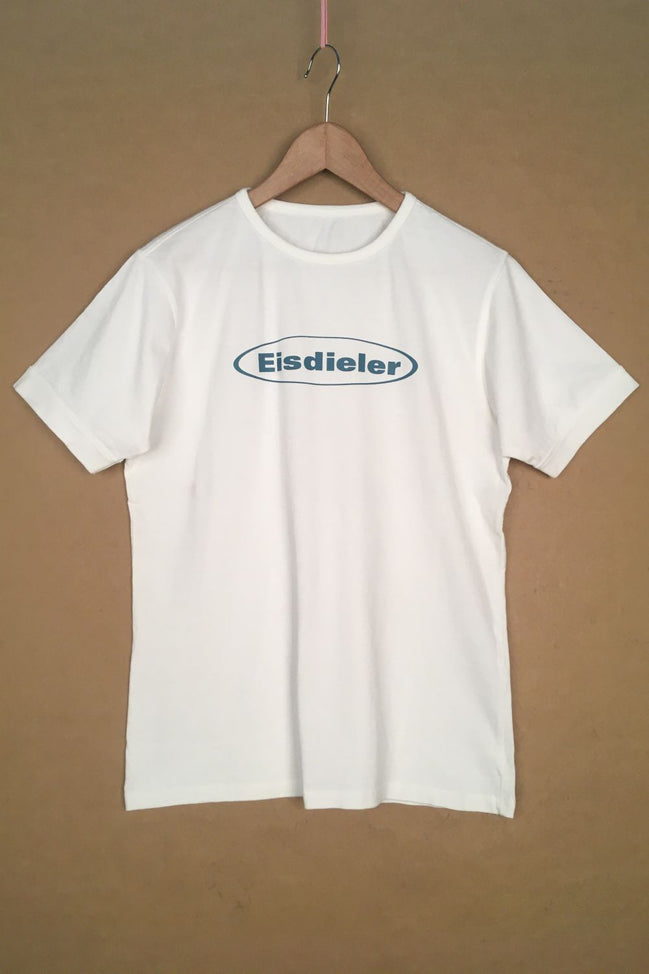 Eisdieler T-Shirt "The Original" White Blue Print