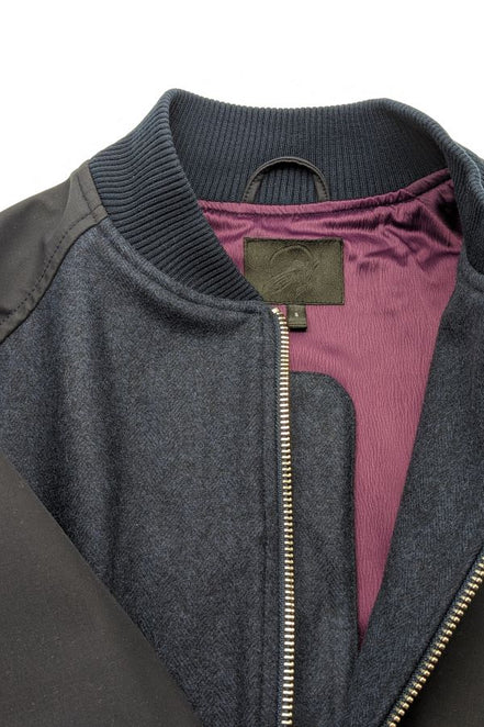 Bowler Berlin Bomber Jacke Midnight Blue