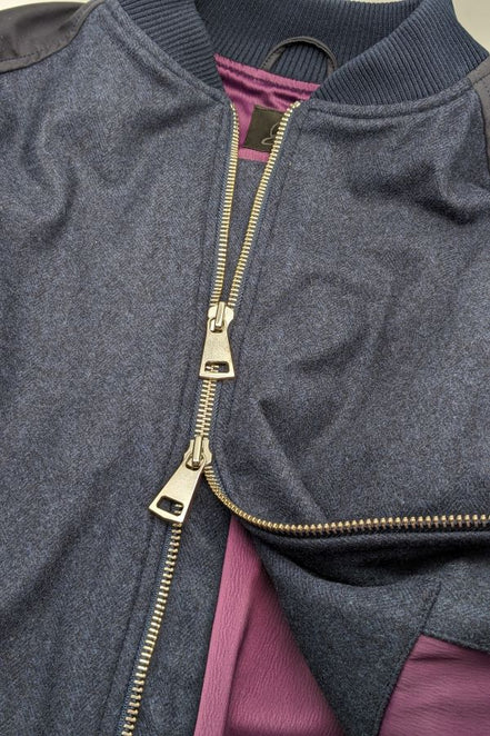 Bowler Berlin Bomber Jacke Midnight Blue