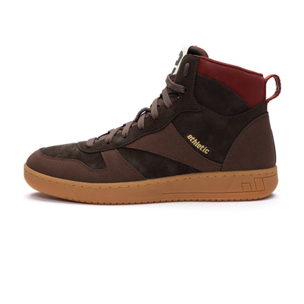 Ethletic "Carl" Dark Brown / Brick Red mit Gum Sohle - vegan
