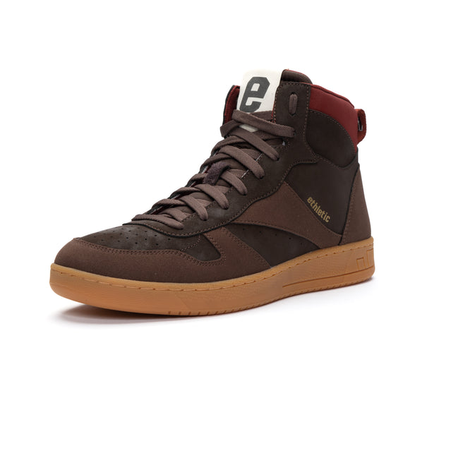 Ethletic "Carl" Dark Brown / Brick Red mit Gum Sohle - vegan