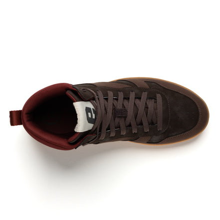 Ethletic "Carl" Dark Brown / Brick Red mit Gum Sohle - vegan