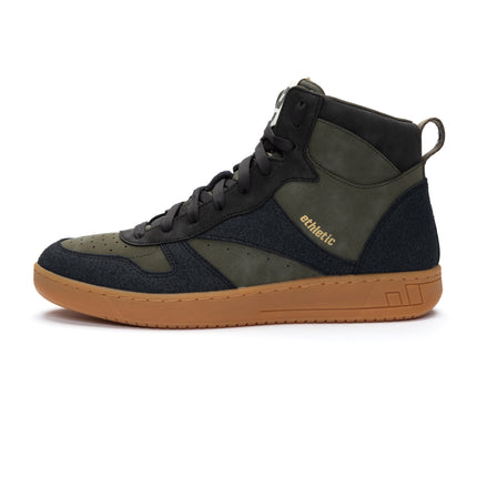 Ethletic "Carl" Accent Donkey Grey / Jet Black mit Gum Sohle - vegan