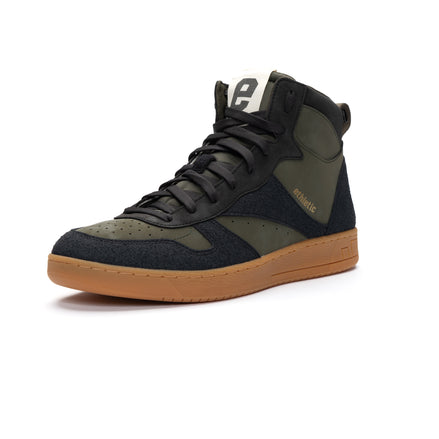 Ethletic "Carl" Accent Donkey Grey / Jet Black mit Gum Sohle - vegan