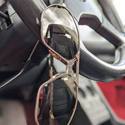 Ferrari F22/S graubraune 90er Vintage Luxus Brille